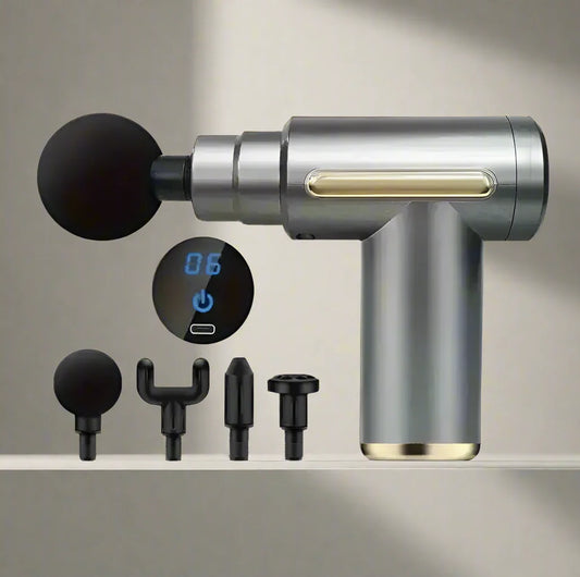 Royaleva Mini Muscle Massage Gun – Bärbar Handhållen Perkussion Massager för Djupvävnadsavlastning