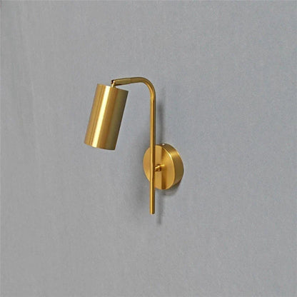 NordicLuxe - Guld Vägglampor Modern Sovrum Lampa för Läsning