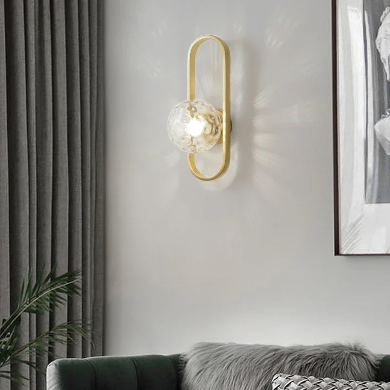 NordicLuxe - Elegant vägglampa för mjuk belysning