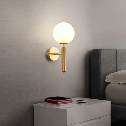 Royallure Touch Control Charging LED Vägglampa Trådlös Tri-Färg Dimmbar Sänglampa