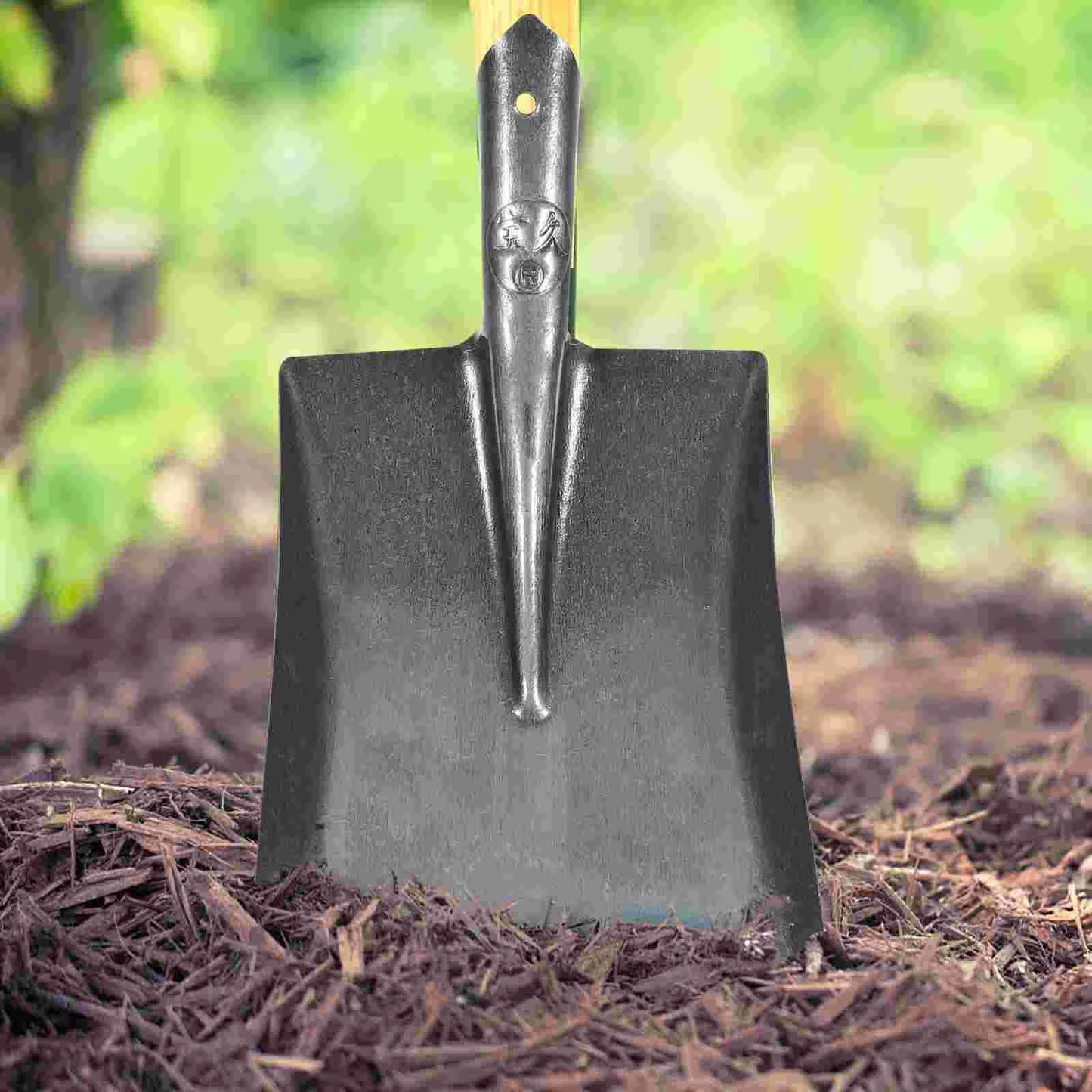 Carvallo Trädgårdsspade | Högkvalitativ handspade av kolstål | För hårda jordar, gräskanter & rotarbeten