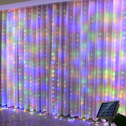 LumiGlow Solarbelysning | Vattentåliga LED-ljusslingor för utomhusdekoration