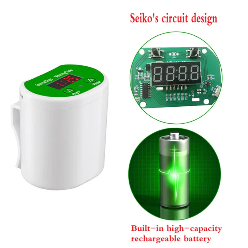 Automatisk växtbevattningssystem med USB – Effektiv droppbevattning