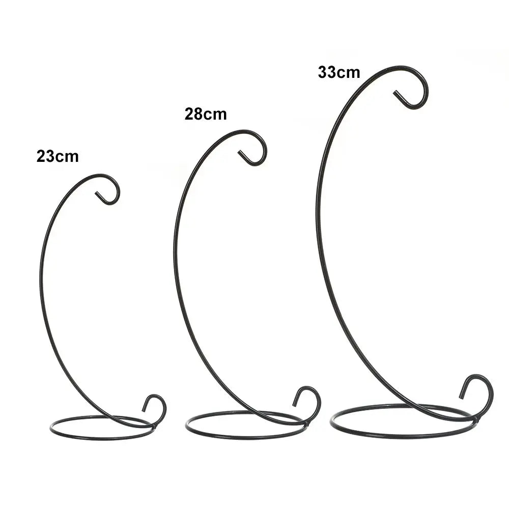 Carvallo-Halter LunaLoop Hängeständer | För glaskulor, ljuslyktor & växter | Metall med lackbeläggning