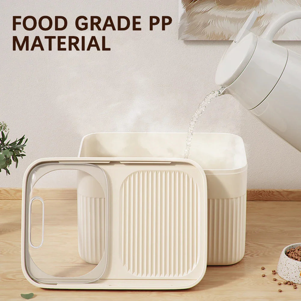 Carvallo FrischGut | Lufttät & Fuktighetskyddad | 5/10/15L | För hund- & kattsmat