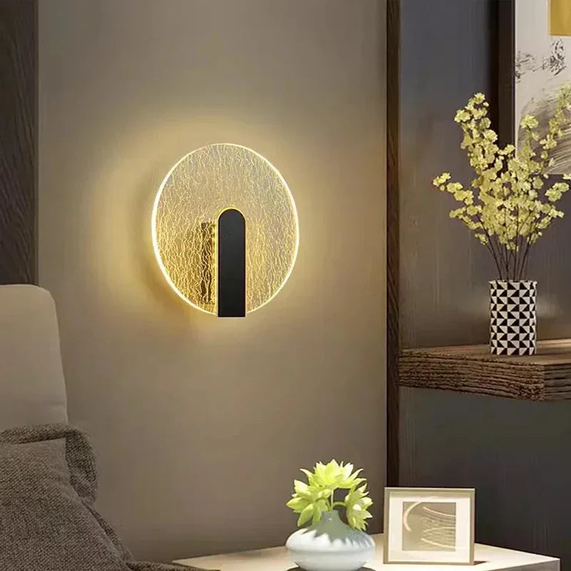 NordicGlow - LED Vägglampa i Akryl för Sovrum och Vardagsrum