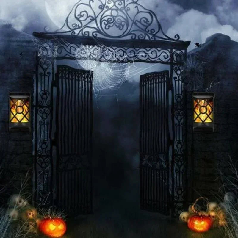 Carvallo-Fackel FlammaLuce | 96 LED Flammljus | IP65 Vattentät | Trädgårdsvägglampa med gitterdesign