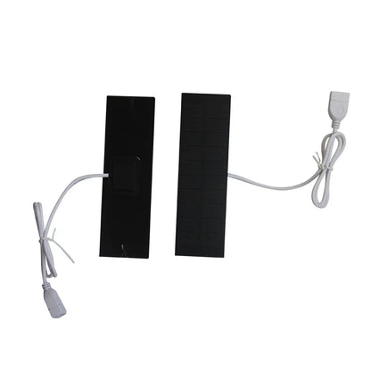 Carvallo Mini | Bärbar USB-solfångare | 1 W | Lätt &amp; Vattentät | För mobil &amp; Utomhus