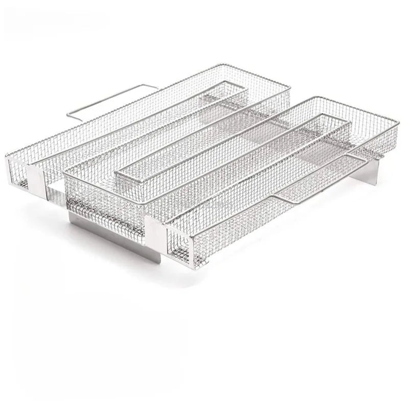 Carvallo Kaltrauchgenerator av rostfritt stål | BBQ Rökbox för grill och rökugn | För fisk, ost, kött och mer