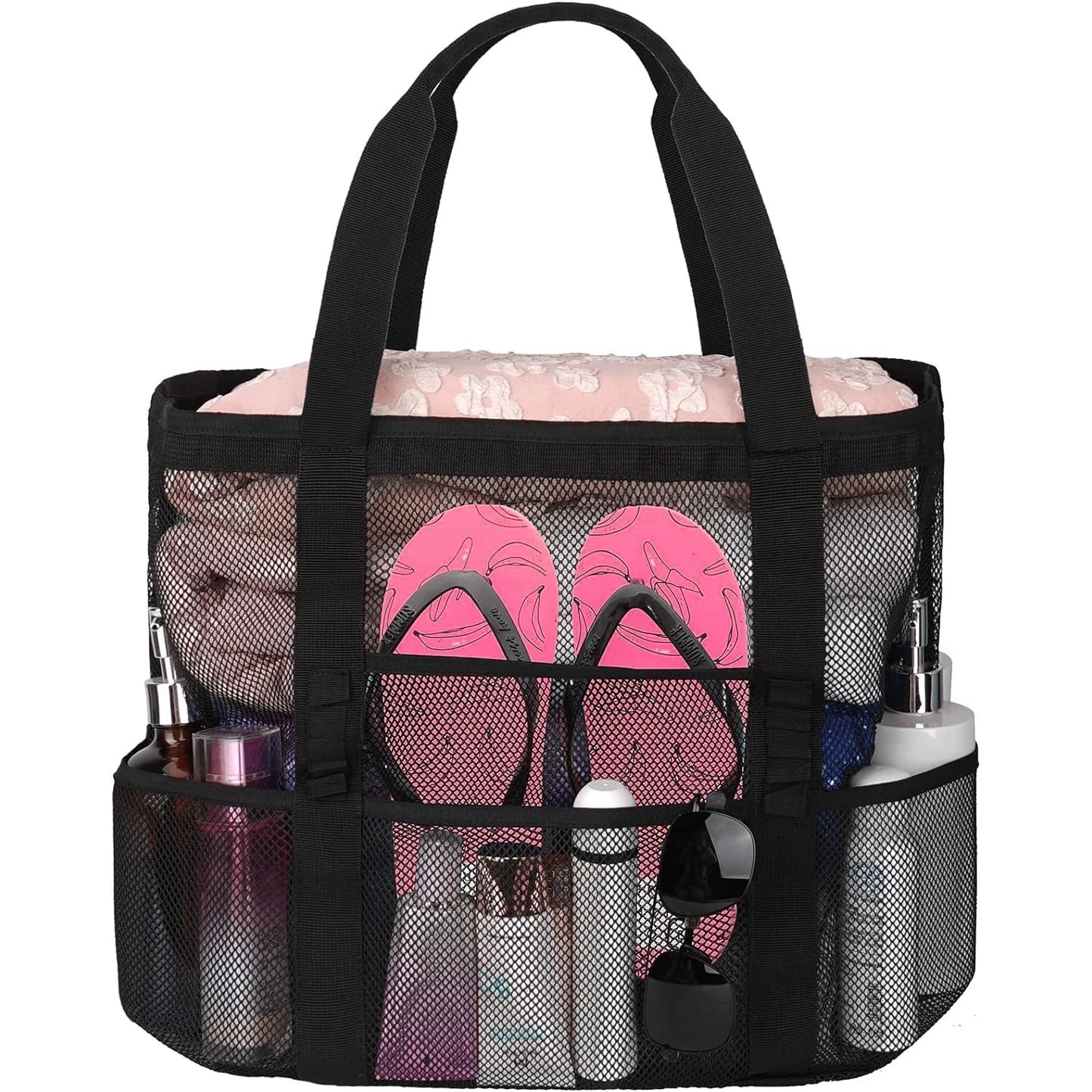 Carvallo Strandväska Dam XXL | Vattentät & Sandfri | 9 Fack | Ultralätt & Fällbar