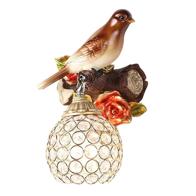 BirdGlow - Modern LED Vägglampa för Vardagsrum och Sovrum