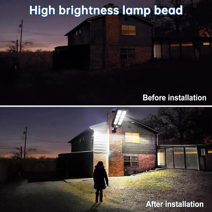 Carvallo LUMISUN Pro | 100/200 LEDs | IP65 Vattentålig | Rörelsesensor &amp; Fjärrkontroll