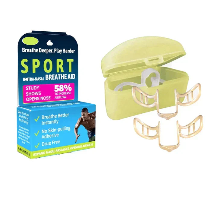 Bekväm anti-snark-enhet för avkopplande sömn