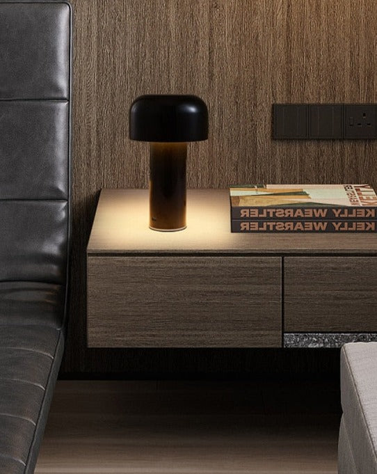 LumoFungo Classico | Trådlamp Retro Bordslampa i italiensk svampdesign
