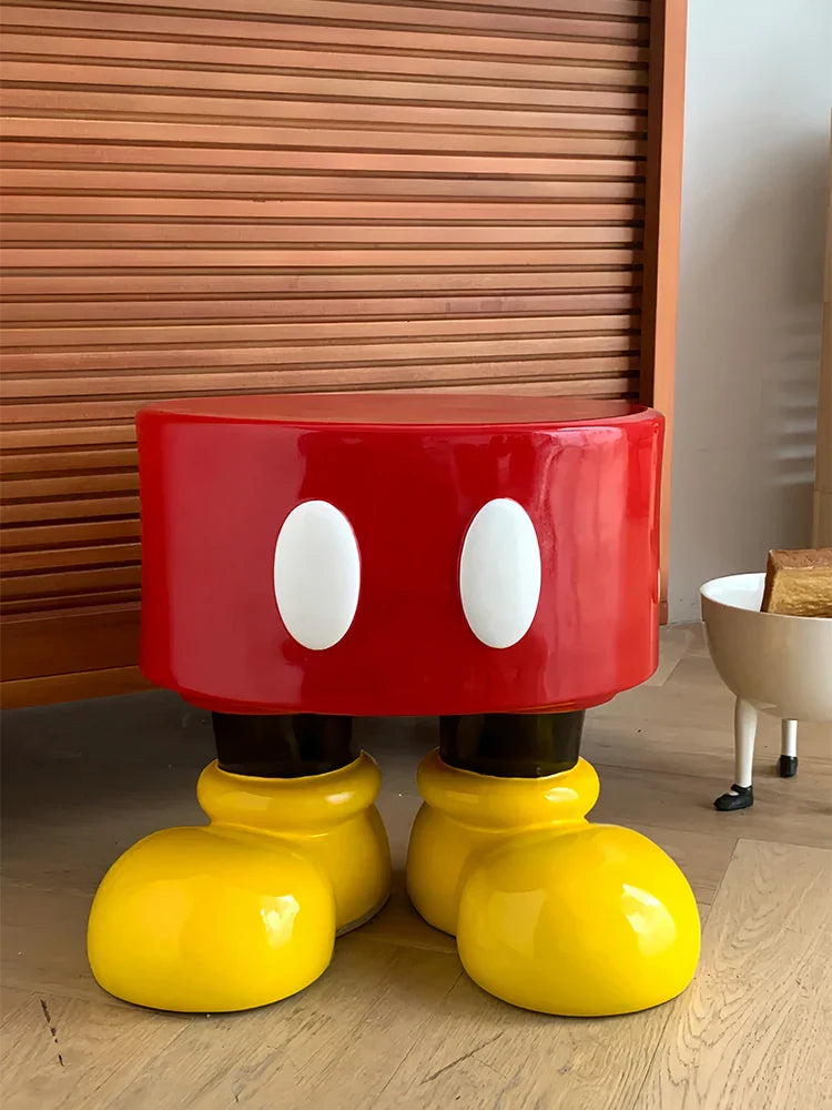 Mickey Mouse Förvaringspall – Praktisk och Glad Förvaringslösning för Barn