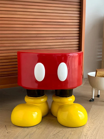 Mickey Mouse Förvaringspall – Praktisk och Glad Förvaringslösning för Barn