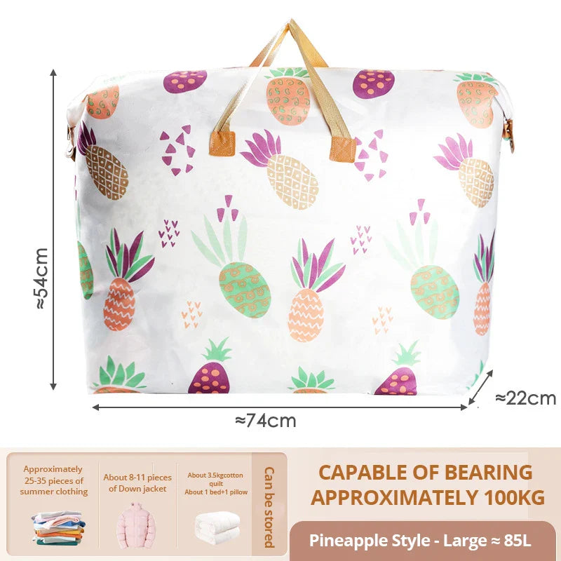 Carvallo SpaceNest FlexBag | Fällbar & Dammtät | Förstärkta handtag & Dragkedja