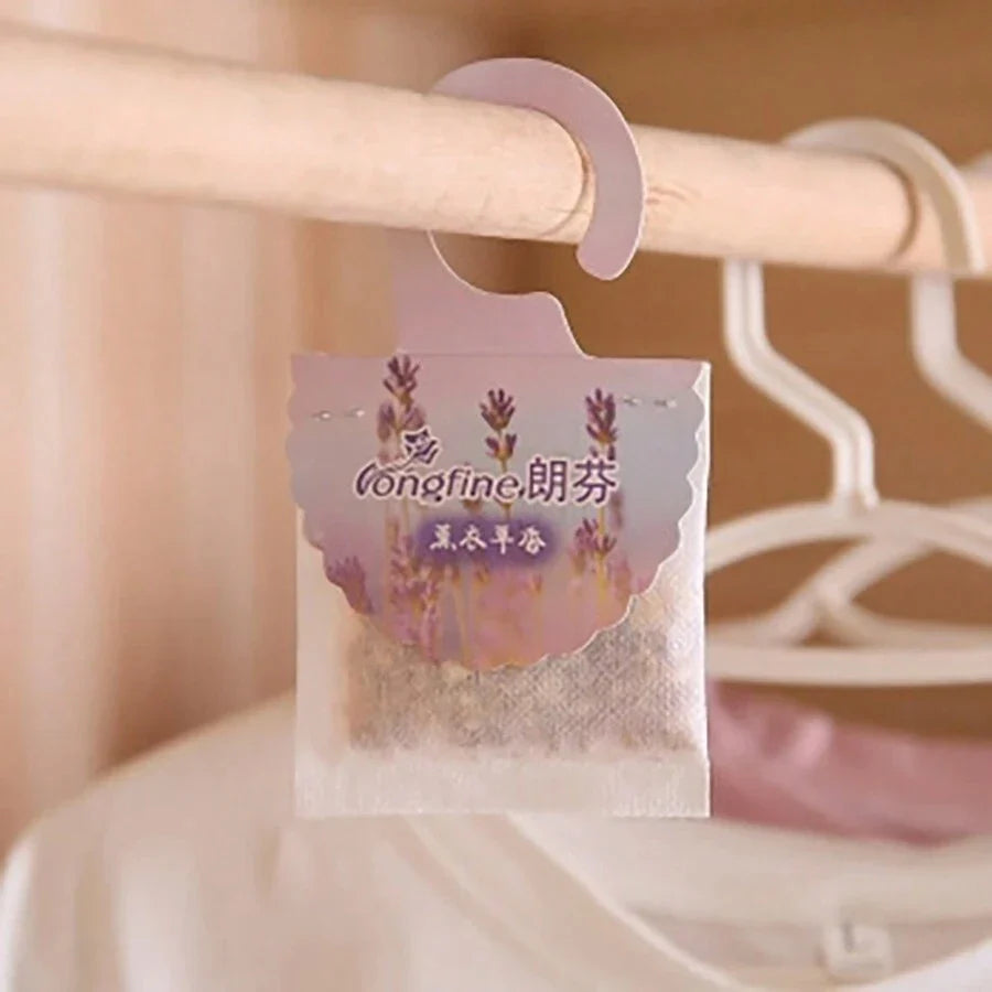 Carvallo Doftpåsar för garderob & rum | 5/10 stycken | Långvarig doft | Med hängare | Aromaterapi & luftrensare