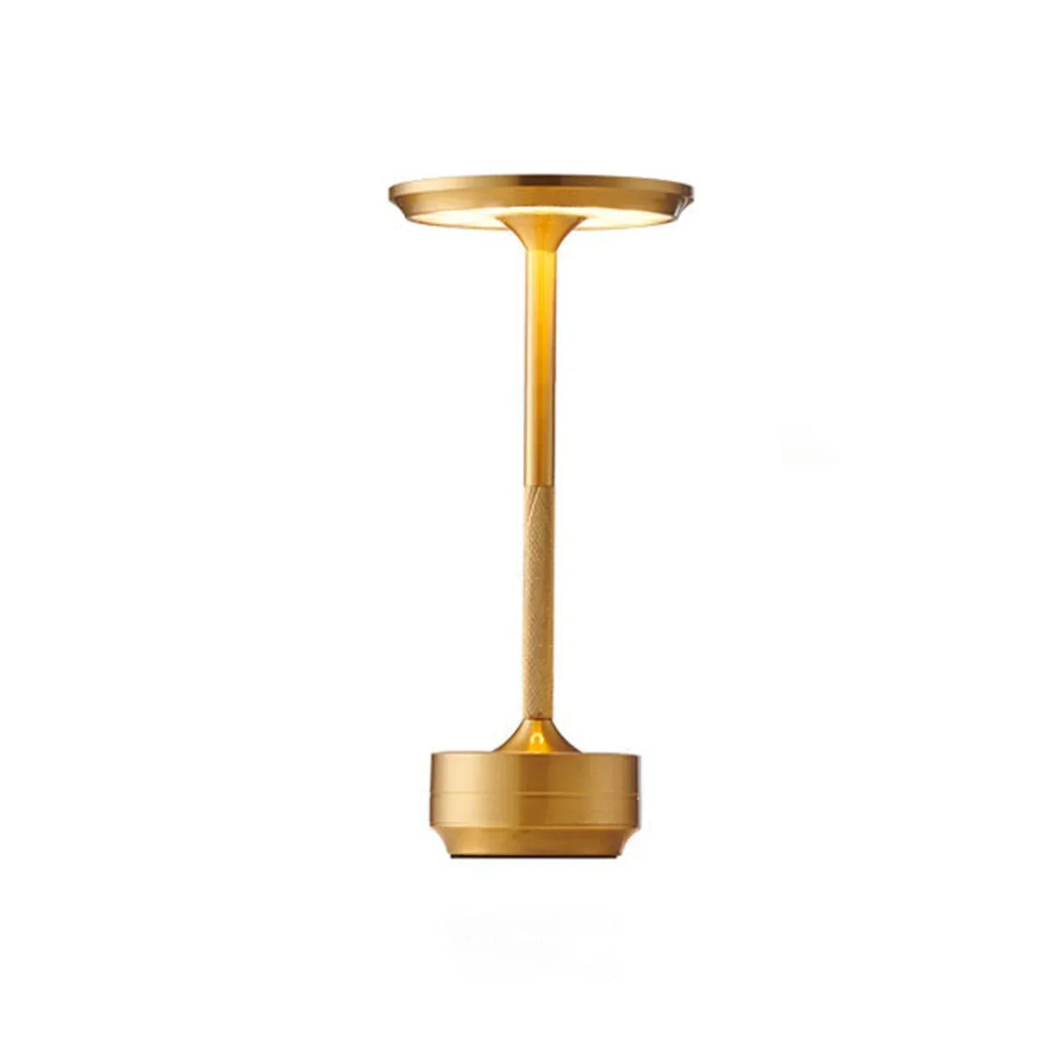 LED Bordslampa Modern Guld Metall Uppladdningsbar