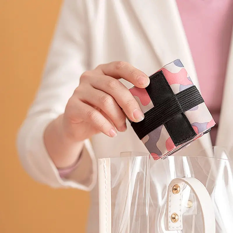 Carvallo Fällbar Shoppingväska | Vattentät & Bärbar | Stort kapacitet för resor, strand & supermarket | Tvättbart nylon