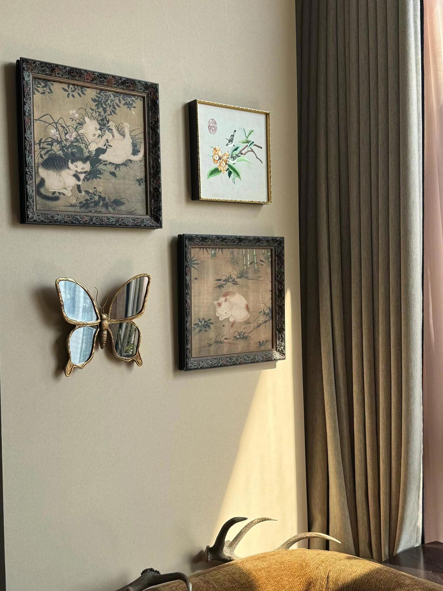 NatureGrace - Elegant blommig väggkonst för naturlig charm