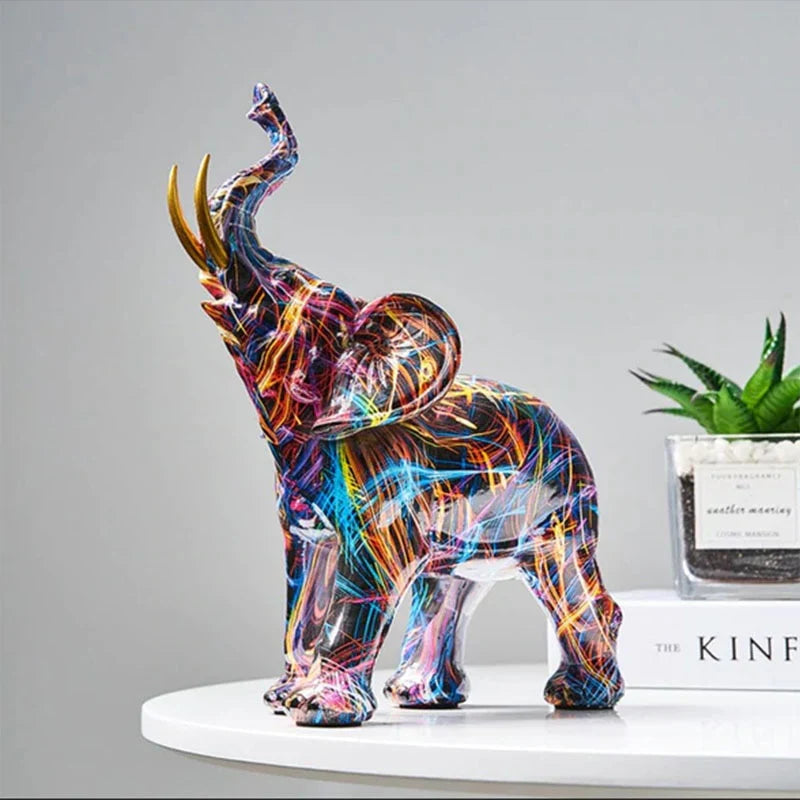 PrismArt - Vibrant Resin Sculpture to Elevate Your Decor