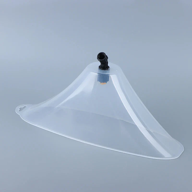 Carvallo Vindskydds-dys | Vindbeständig spruthuvudskåpa för trädgårdssprutor | Fläkdys för riktad bevattning