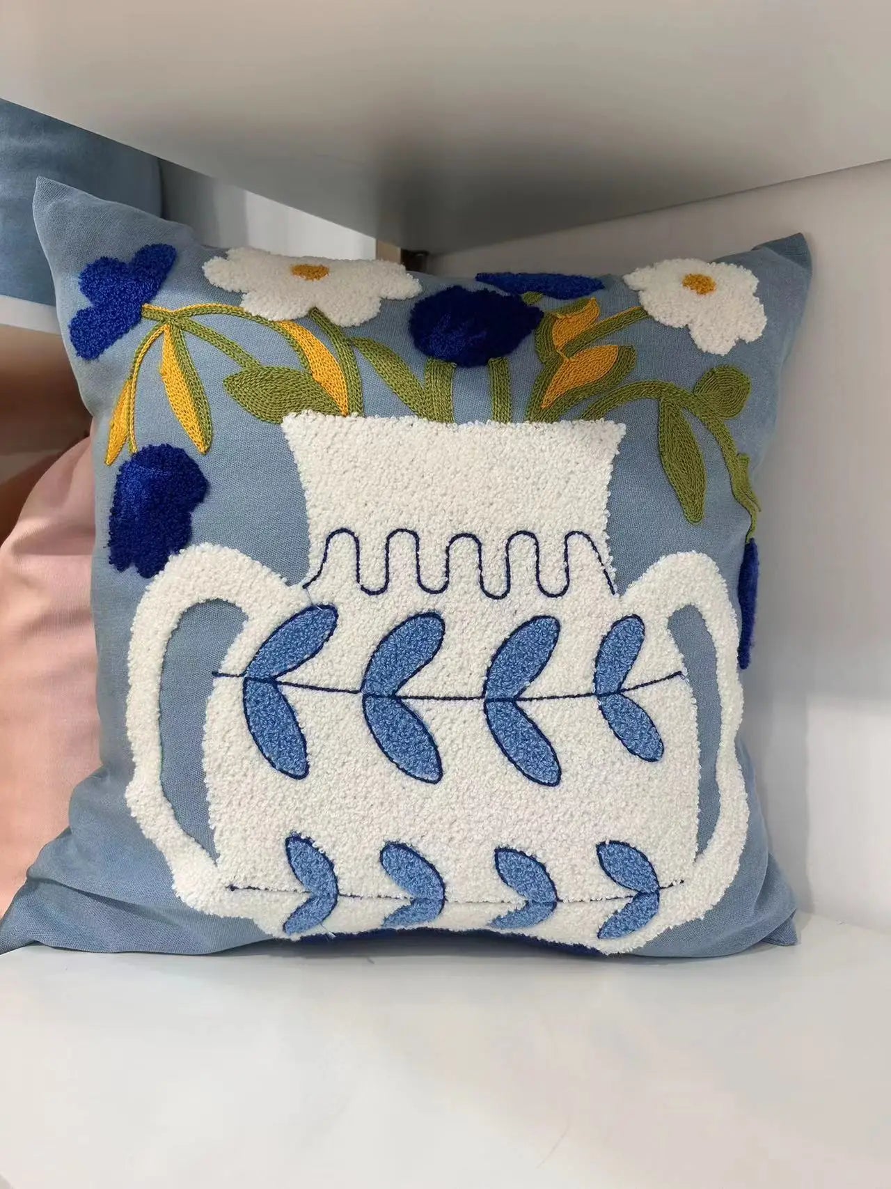 Carvallo – Jacquard Kuddöverdrag med Fina Solrosmönster