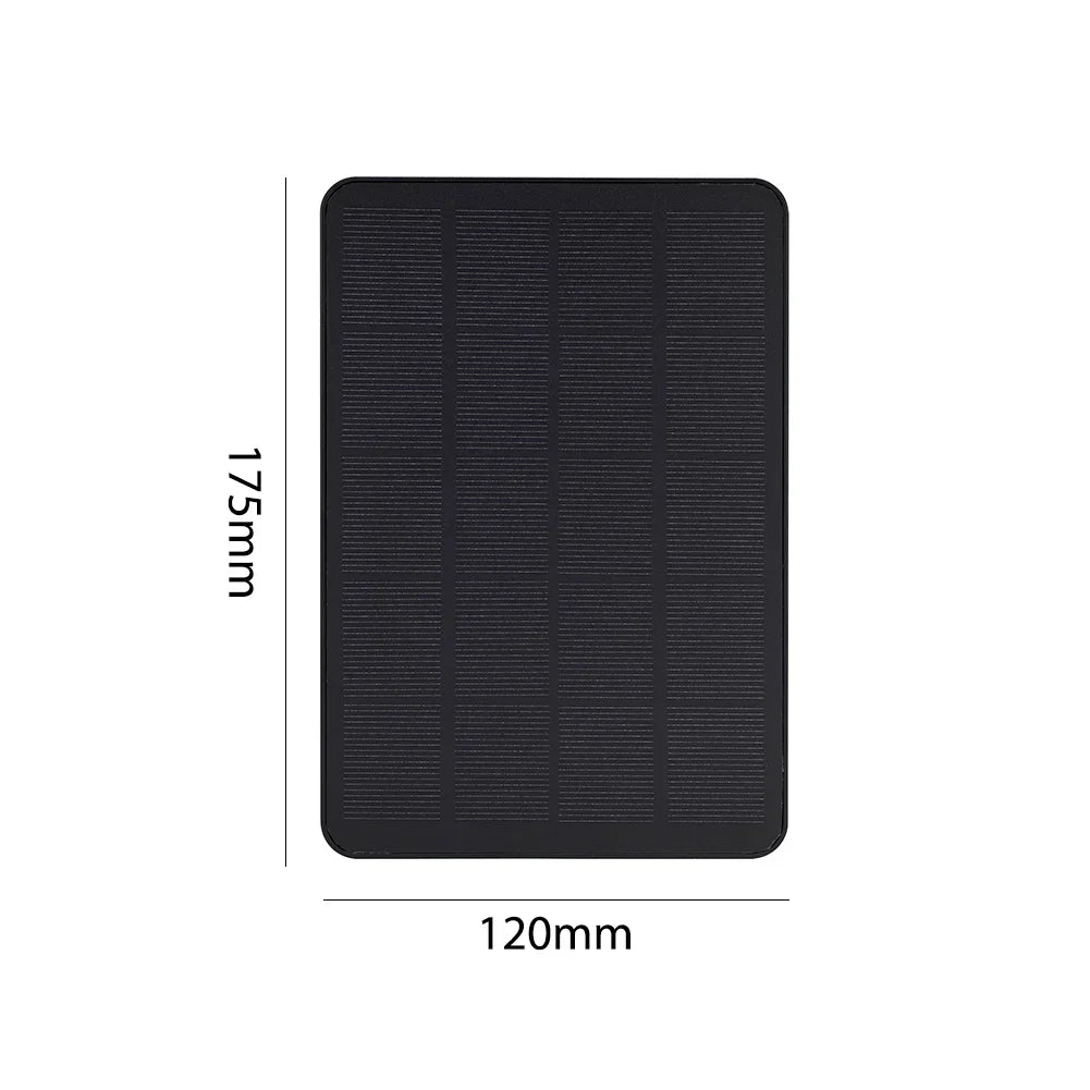 Carvallo Micro 10W Solpanel | Monokristallin | IPX6 Vattentät | Micro-USB | För kameror, belysning &amp; små solarsystem