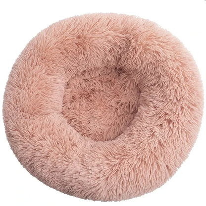 Super Soft Round Pet Bed – Plush, Cozy &amp; Comfortable for Cats &amp; Dogs
