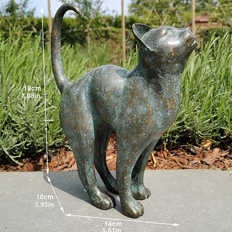 PawWhimsy – Enchanting garden cat statues with playful charm and lifelike details