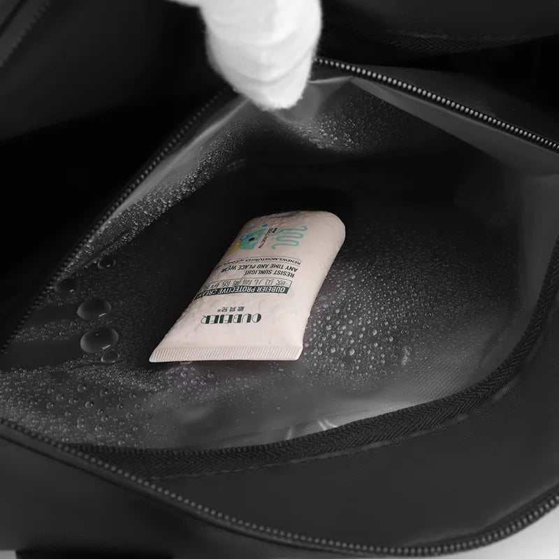 Carvallo Vattentät Resväska med Fuktfack | Stor Sport- & Helgväska för Damer & Herrar | Axelväska med Bärrem | Perfekt för Fitness, Resor & Vardagen