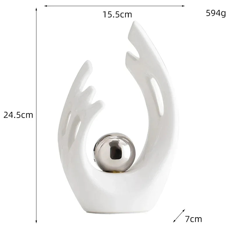 ZenAura Skulptur Set – Modern och Elegant