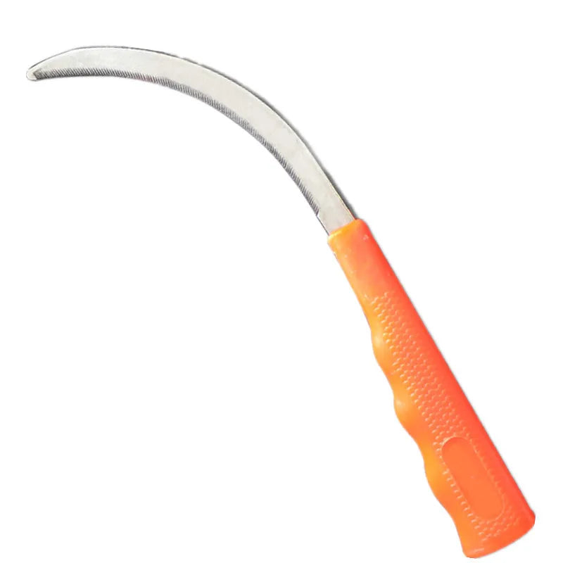 Carvallo ogräs skära i rostfritt stål | Tandad skärkant | För skörd & trädgårdsarbete | 30 cm