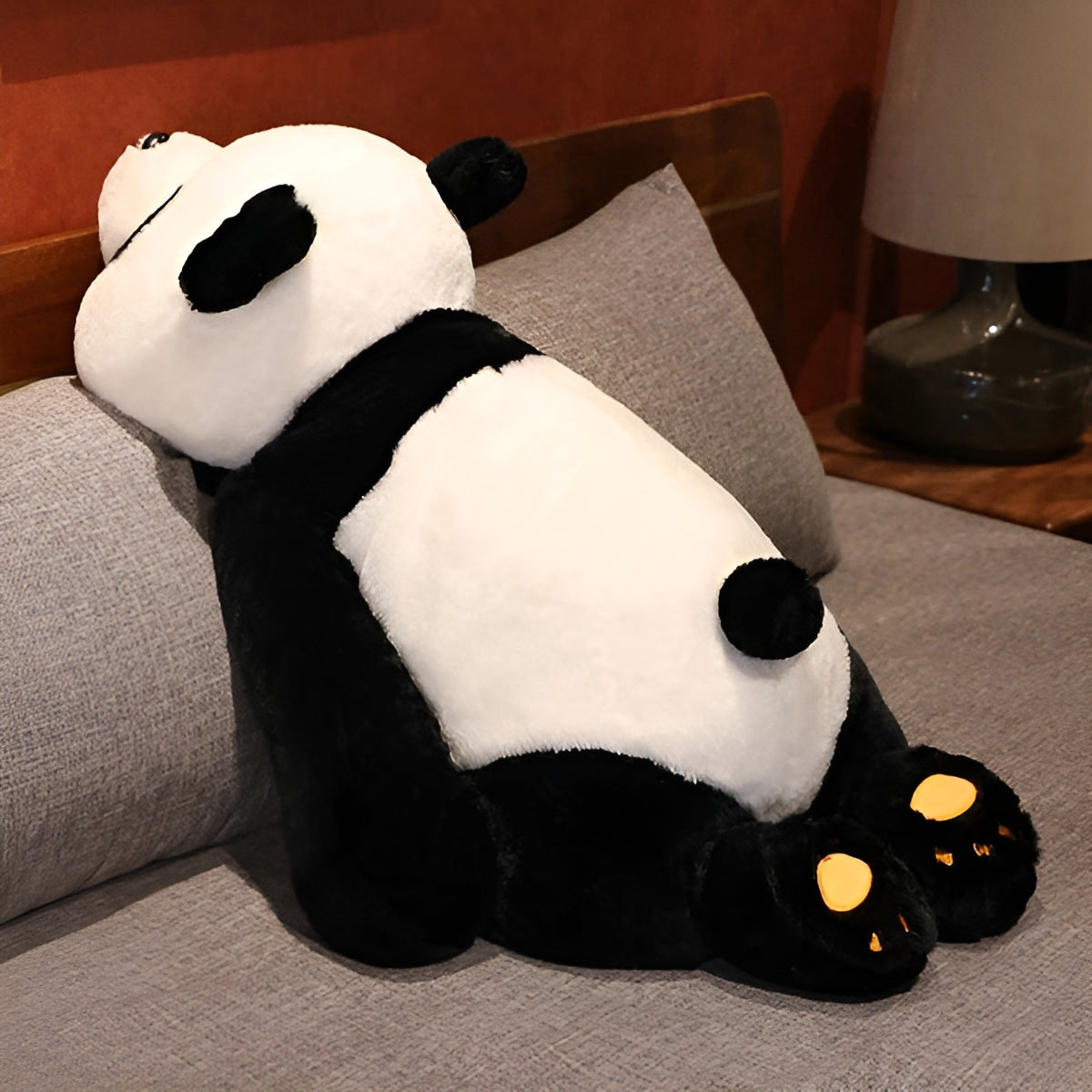 Giant Plush Panda – Mjuk Kramdjur för Kramar