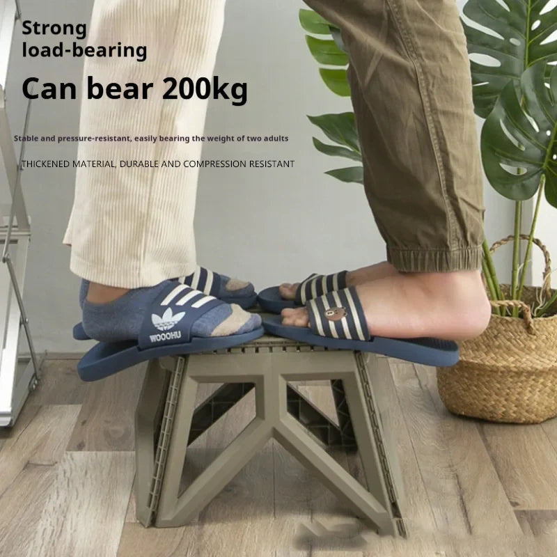 Carvallo Klapphocker | Fällbar Utomhus-Hocker | Hög Bärkapacitet | Kompakt & Väderbeständig