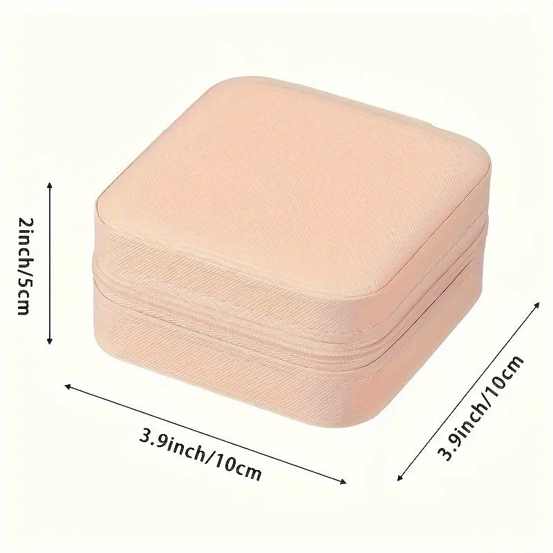 Carvallo VOYELIA | Resefodral för smycken | Kompakt & Stiligt | PU-läder