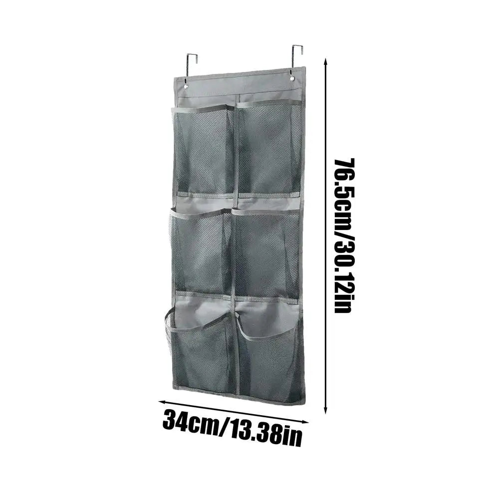 Carvallo MaxGrid Väggorganisatör med 6 fack | Hängande förvaringsväska | Non-woven &amp; Fönster