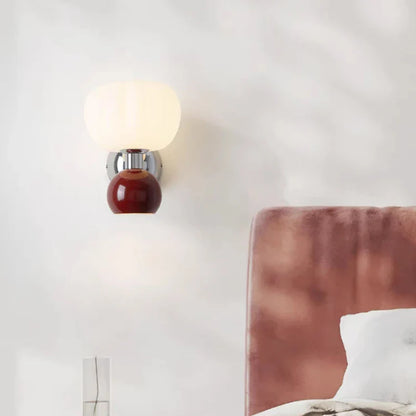 PumpkinLicht - Modern LED Vägglampa med Dubbel Huvud för Vardagsrum och Sovrum