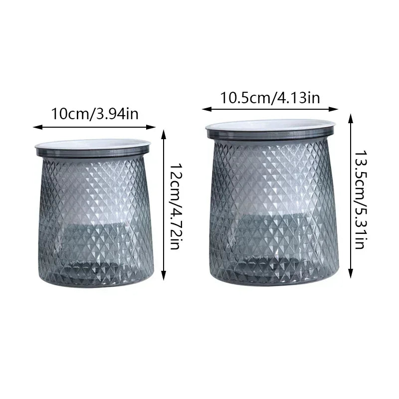 Carvallo MiniPlanter Självvattnande Blomkruka Mini | 10–13,5 cm | För Sukkulenter, Bonsai & Bordsdekoration | Modern & lättskött