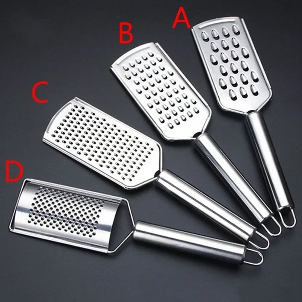 Carvallo MultiGrate Classic Handriven i rostfritt stål | Mångsidig för ost, grönsaker &amp; frukt | Ergonomisk &amp; diskmaskinssäker