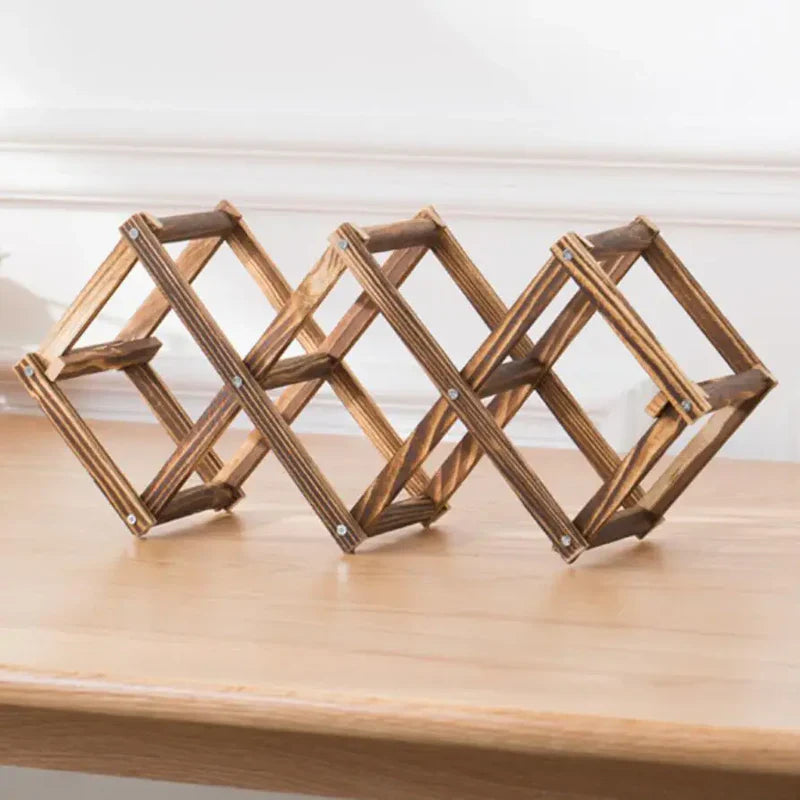 Carvallo - Ihopfällbar furu förvaringsställning