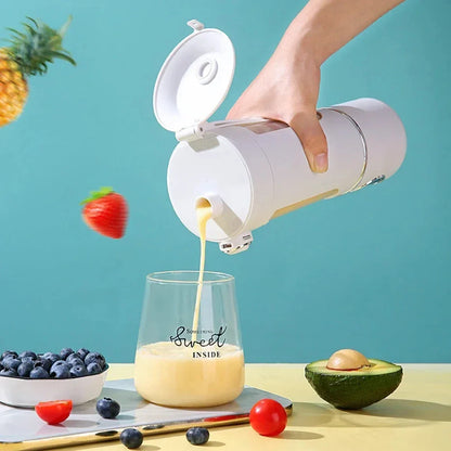 Carvallo Mixer VitaBlend Pro | 2-i-1 Mix &amp; Drickflaska | 700 ml | 12-bladssystem | USB-uppladdningsbar