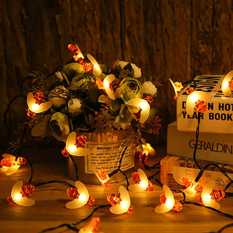 Carvallo Solarbelysning | 8 Ljuslägen | Vattentät & Solenergi | Varmvit eller Färgglad | 5–12 m Längd