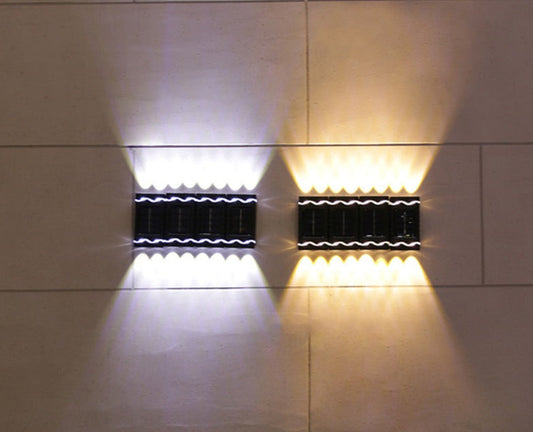 Carvallo SolaRay | Väderbeständig IP65 | LED med skymningssensor | För trädgård, terrass och uppfart