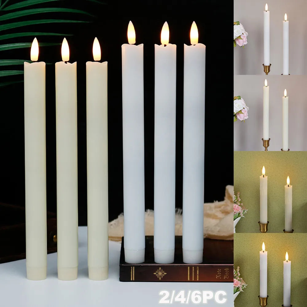 AuraFlame - Värmelösa 3D LED-ljus