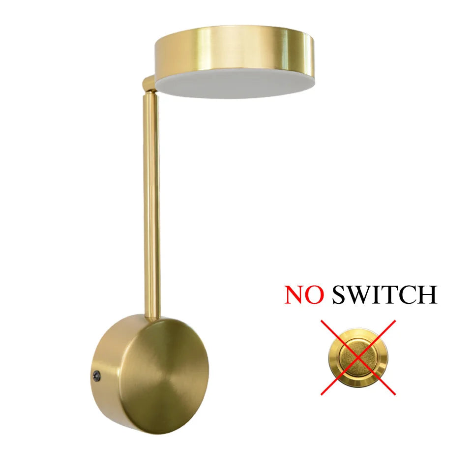NordicGlow - Rotterbar LED Vägglampa för Vardagsrum och Sovrum