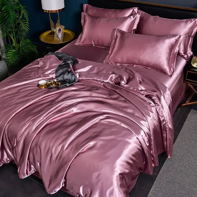 Luxe Siden Sängkläder