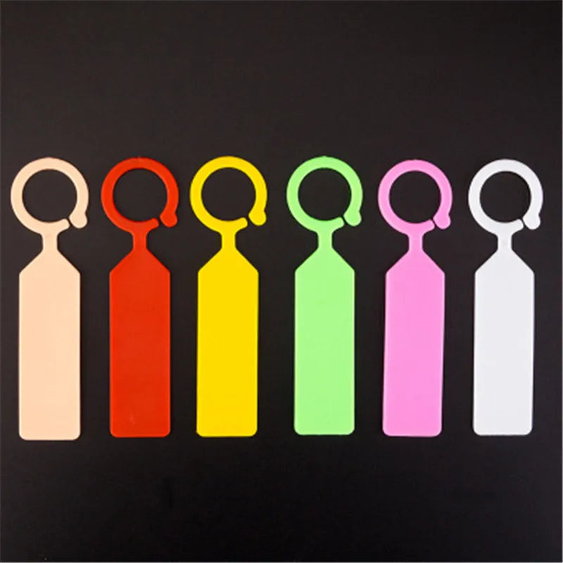 Carvallo växtetiketter 50-pack | Vattentåliga & Återanvändbara | Flerfärgad | För trädgård, växthus & krukväxter