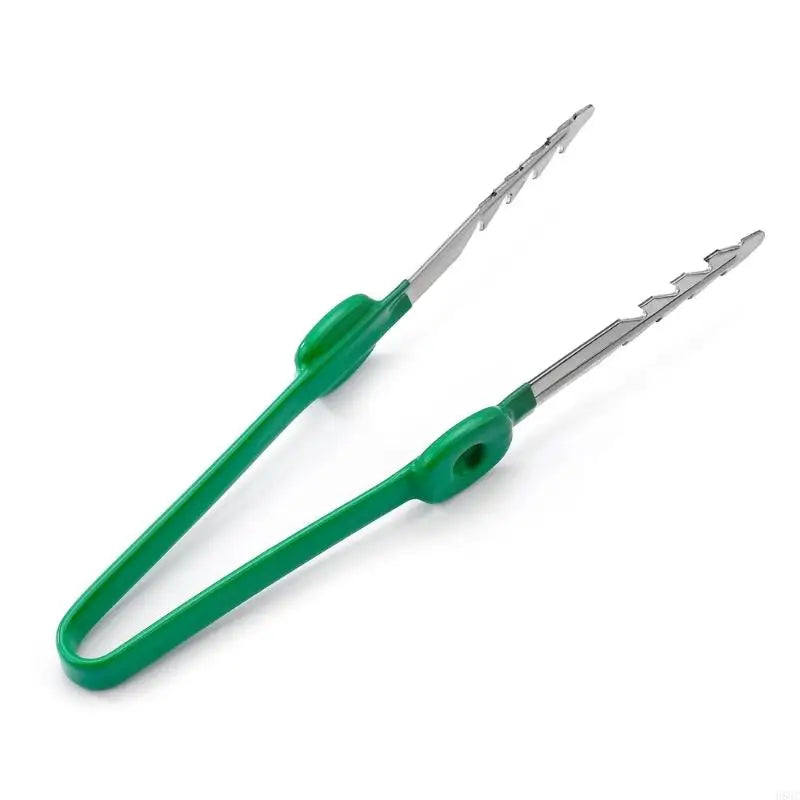 Carvallo Trädgårdspincett i rostfritt stål | Precision verktyg med klospets | Rutschfritt & Rostfritt | 18,8 cm längd